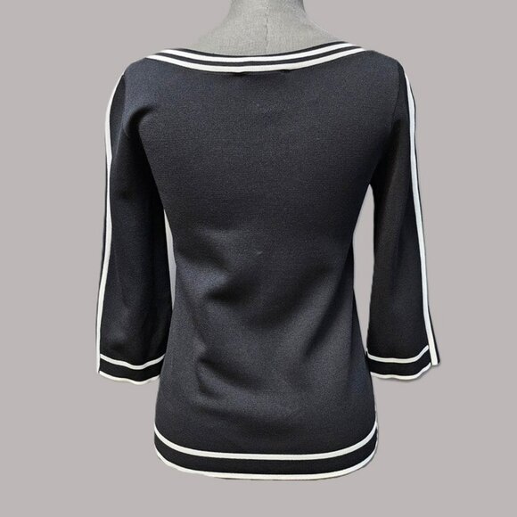 Joseph Ribkoff Three Quarter Sleeves Top - Picture 2 of 4